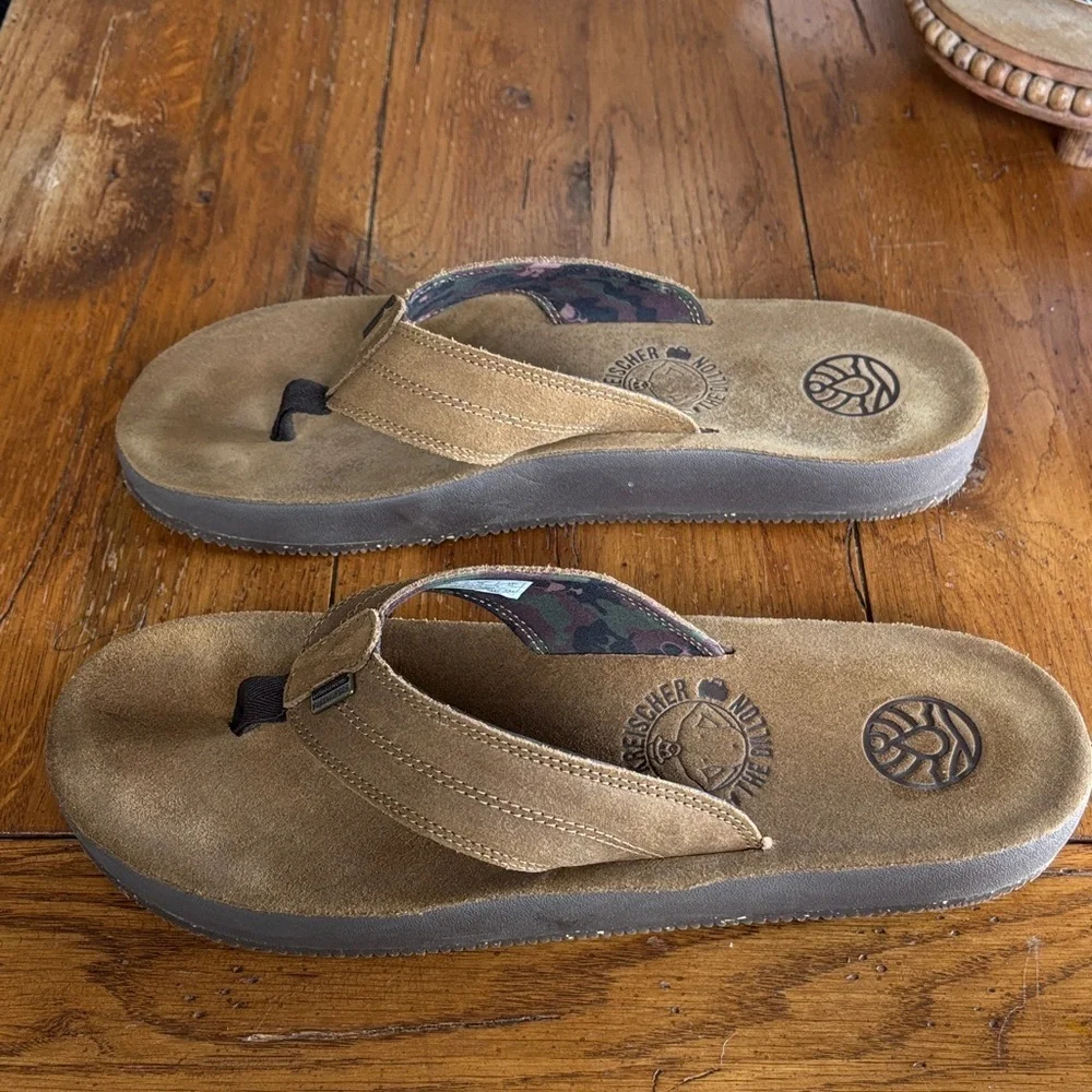 Freewaters The Dillon Sandals Bert Kreischer Limited Edition Men’s Brown Size 13